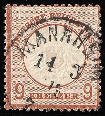 gestempelt - D.Reich Nr. 27b, - Briefmarken