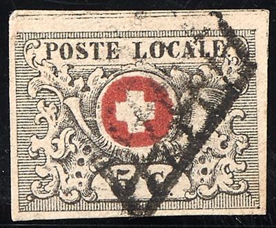 gestempelt - Schweiz Nr. 2 (sogen. "WAADT"), - Briefmarken
