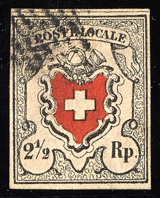 gestempelt - Schweiz Nr. 6 I, - Známky