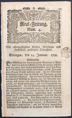 Poststück - Österr. Zeitungsstempel 1791 - Známky