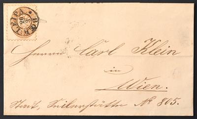 Poststück - Österreich um 1865, - Francobolli