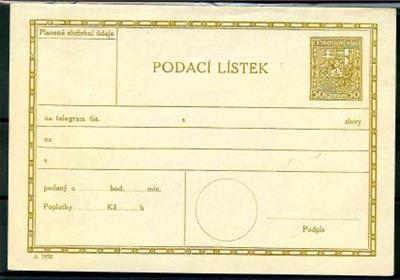 Poststück - Tschechosl. 1930, - Briefmarken