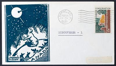 Poststück - US - Raumfahrt, - Stamps