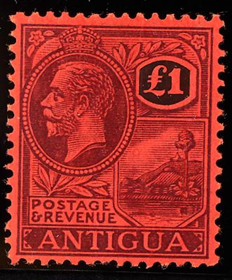 */gestempelt - Sammlung Antigua ca. 1863/1963, - Briefmarken