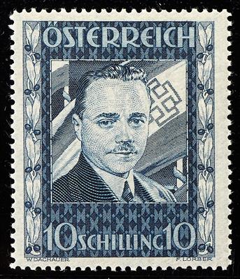 ** - Nr. 588 (10 S DOLLFUSS), - Stamps