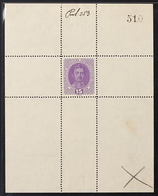 (*) - Österr. 1917 - Kaiser Karl - Briefmarken