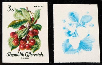 * - Österr. Nr. 1253U/58U mit allen 6 Farbphasen - Sätzen, - Briefmarken