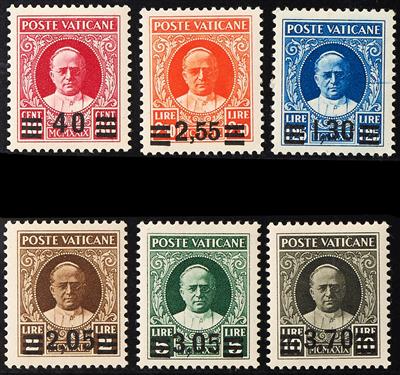 ** - Vatikan Nr. 39/44 (1934, - Stamps