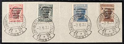 Briefstück - Italien Nr. 153/56 (Congresso Filatelico - Briefmarken