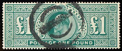 gestempelt - Großbrit. Nr. 118A, - Briefmarken