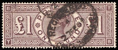 gestempelt - Großbrit. Nr. 98, - Briefmarken