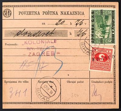 Poststück - Bosnien-Herzegowina 1919 Porto - Briefmarken