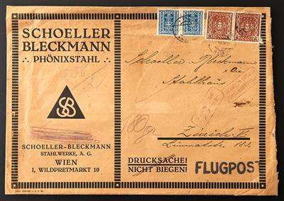 Poststück - Österr. 1924, - Známky