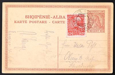 Poststück - Österr. Schiffspost 1913/ 1914: Lot - Briefmarken