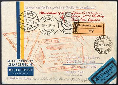 Poststück - Zeppelinpost, - Stamps
