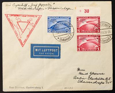 Deutschland Deutsches Reich Poststück - 1933 Chicagofahrt - Briefmarken