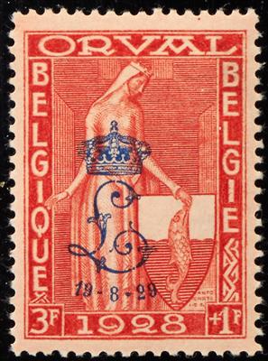 Europa Belgien * - 1928 Orval Satz mit Monogramm-Aufdruck komplett, - Známky