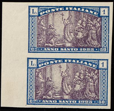 Europa Italien **/(*) - 1925 Heiliges Jahr, - Briefmarken