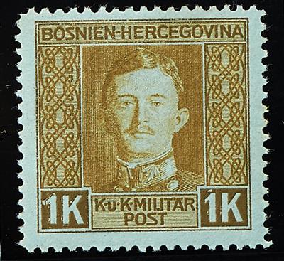 Bosnien ** - 1918 Kaiser Karl nicht - Francobolli
