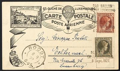 Europa Poststück - 1929/53 Spezial-Partie Flugpostbriefe aus Belgien, - Stamps