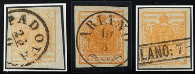 gestempelt - Lombardei, - Briefmarken