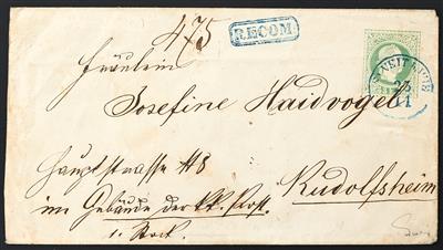 Poststück - 1870, - Briefmarken
