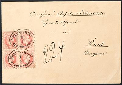 Poststück - 1871, - Briefmarken