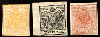 ö Ausgabe 1850 */(*) - 1 Kreuzer orange Type Ia Hp, - Briefmarken