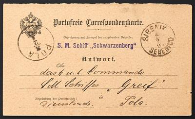 Poststück - 1892, - Francobolli