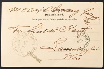 Poststück - 1901, - Briefmarken