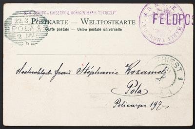 Poststück - 1901, - Známky