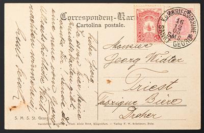Poststück - 1905, - Briefmarken