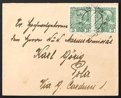 Poststück - 1910, - Stamps