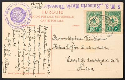 Poststück - 1912, - Briefmarken