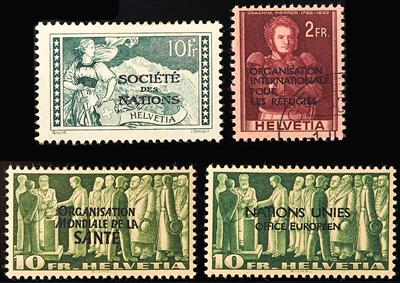 Schweiz **/*/gestempelt - 1880/2000 Sammlung Dienstmarken, - Stamps