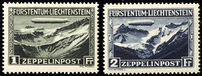 Zepp * - Liechtenstein: 1931 Zeppelin-Sondermarken - Francobolli