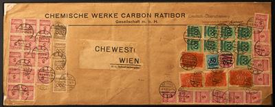 Ausstellungs Sammlungen Poststück - 1919/23 Deutschland: "Die - Briefmarken