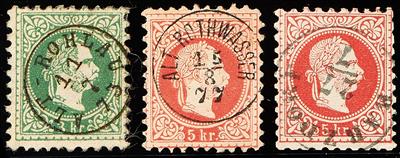 gestempelt/Briefstück/Poststück - Abstempelungs/Entwertungs - Sammlung alphabetisch nach Postorten, - Stamps
