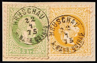 gestempelt/Briefstück/Poststück - Abstempelungs/EntwertungsSammlung alphabetisch nach Postortenb, - Stamps