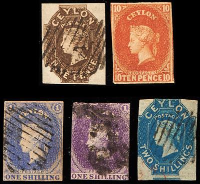 gestempelt/* - Partie Alt - Ceylon, - Stamps