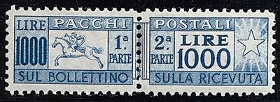 ** - Italien Paketm. Nr.81, - Briefmarken