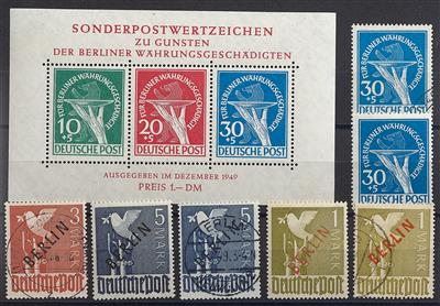 Berlin **/*/gestempelt - 1948/73 Sammlung fast komplett postfrisch(ungebraucht) und gestempelt, - Francobolli