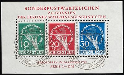 gestempelt - Berlin Block Nr. 1 mit - Briefmarken