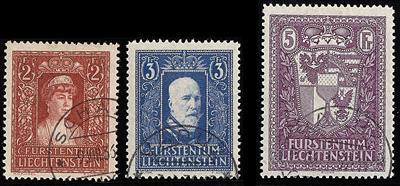Liechtenstein gestempelt - 1933 Freimarken - Briefmarken