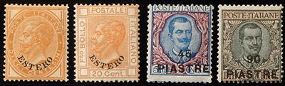 */gestempelt/(*) - Partie Italienische Post im Ausland ab Allgem. Ausg., - Stamps