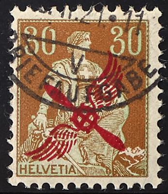 gestempelt - Schweiz Flug Nr. 145 u. 152, - Stamps