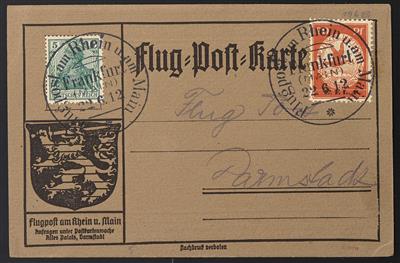 Poststück - D.Reich Nr. VI (20 Pfg. E. EL. P.) mit - Známky