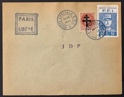 Poststück - Frankreich, - Známky