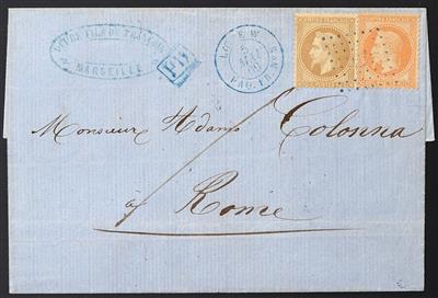 Poststück - Frankreich Schiffspost, - Briefmarken