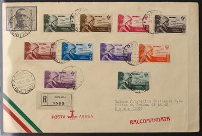 Poststück - Italienisch - Eritrea - Stamps